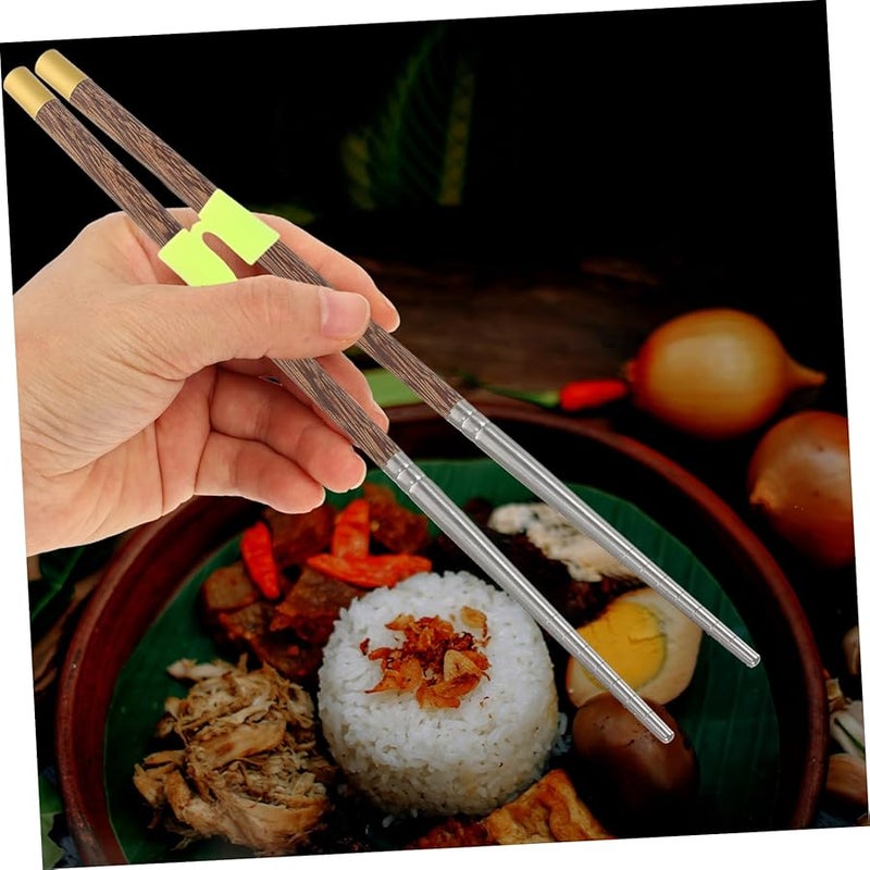 6Pcs Reusable Chopstick Training Clips For Beginners Adults Slip Design Lightweight Portable - Image 5